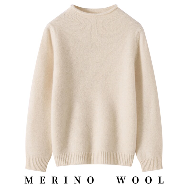 男女通用儿童长袖时尚舒适，童装儿童羊毛衫，牧戎奢羊绒