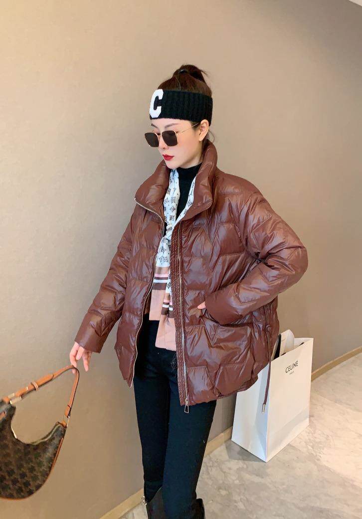 冬季新款带丝巾羽绒外套，其它，维多利亚