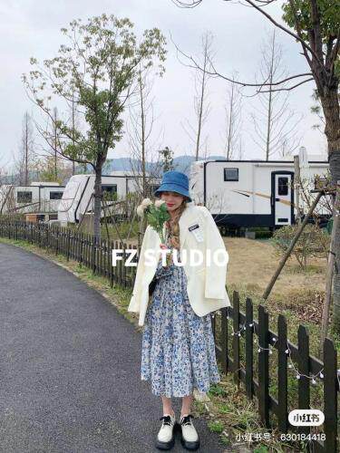 【春季新款】自制高品质西装淡黄色，女装西装，F/TU