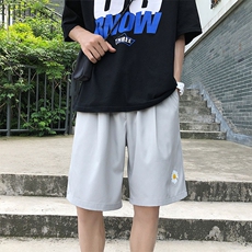 2023夏季新款休闲短裤男士韩版青少年中裤五分裤DK517特批16，男装休闲裤，星座718-1