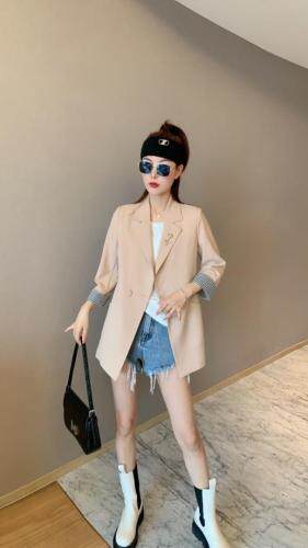 【现货】七分袖韩版气质显瘦休闲西装，女装西装，名怡