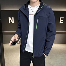 店主风秋季连帽夹克男装休闲修身外套男B320-2533-P115，男装夹克，电商B320