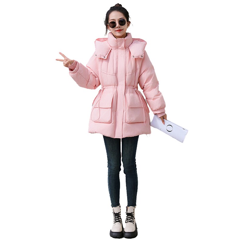2024冬季新款时尚潮流女装羽绒服修身显瘦保暖外套,女装羽绒服,曼琳思菲