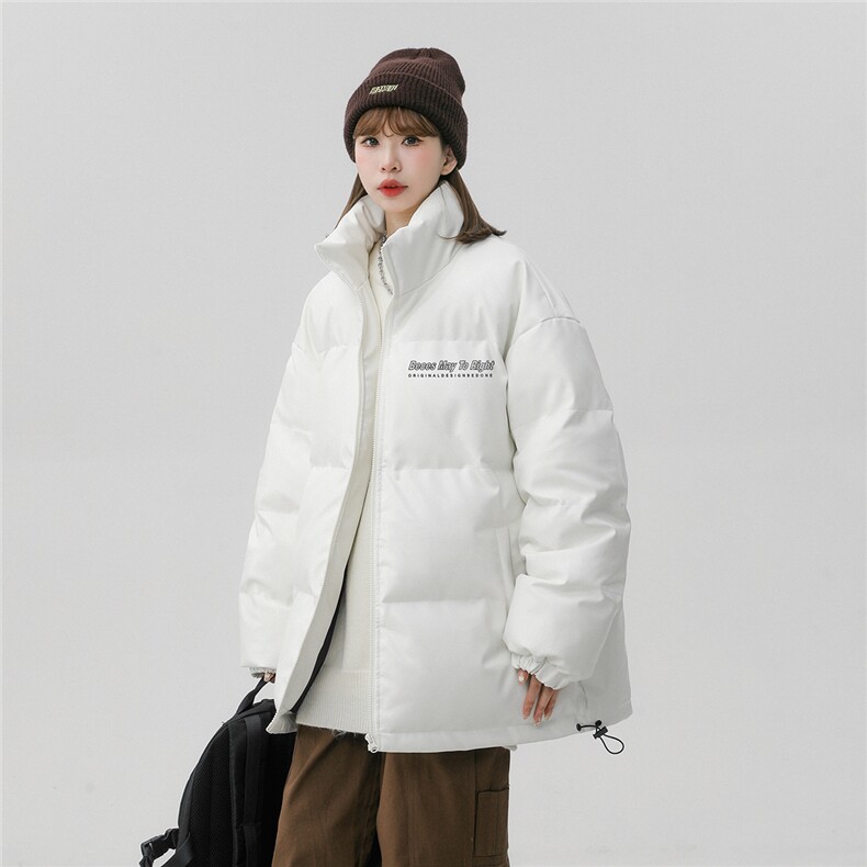 中性风新款冬季时尚百搭宽松PU皮棉服外套MY455P115控158,男装棉衣,A247A