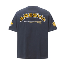 万针全刺绣工艺抖音得物高品质260克重磅纯棉双纱美式高街短袖T恤，男装T恤，电商A486
