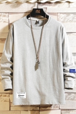 TX3062-P25纯长袖t恤男大码圆领打底衫体恤上衣服，男装T恤，电商A040A