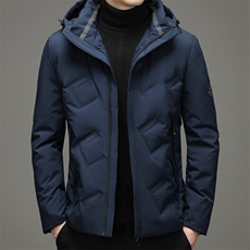 CSYR20702钱塘2020-2冬季商务休闲厚款中年男士简约羽绒服P152，男装羽绒服，钱塘207-2