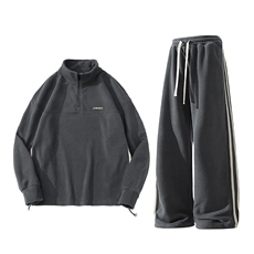 春季新款现货情侣套装男DSA157B-TZ5860-P88，男装休闲套装，电商A157B