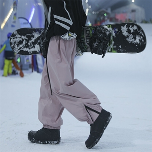 新款加绒加厚防水束脚滑雪裤 XZ604-K129JR-P75控108图片