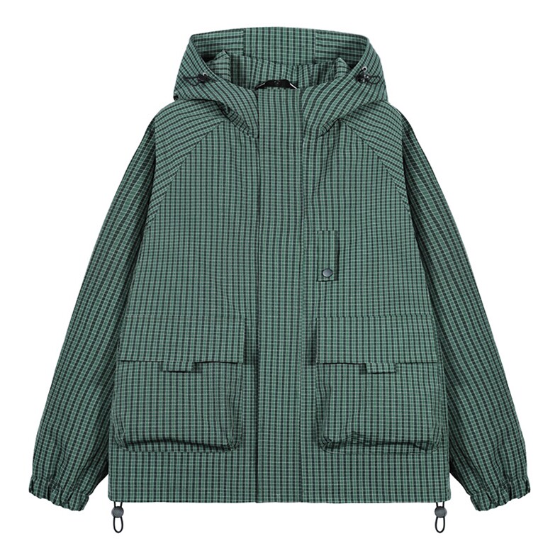 春季新款运动户外连帽防水抗污登山服冲锋衣白底图JK7811-特P85图片