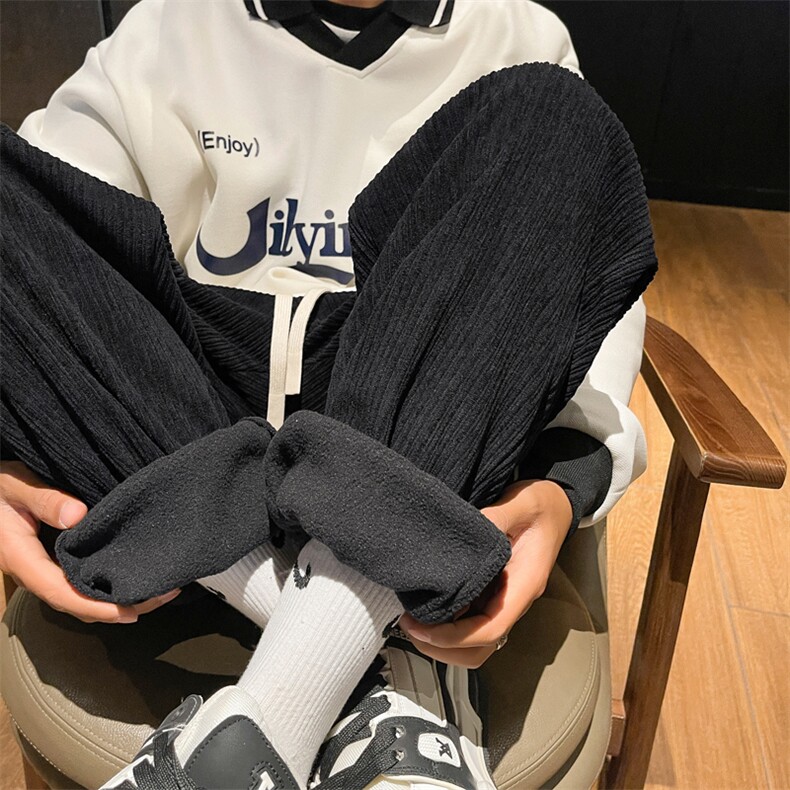 时尚休闲舒适百搭加绒加厚休闲裤1002加绒特批43,男装休闲裤,星座718-1
