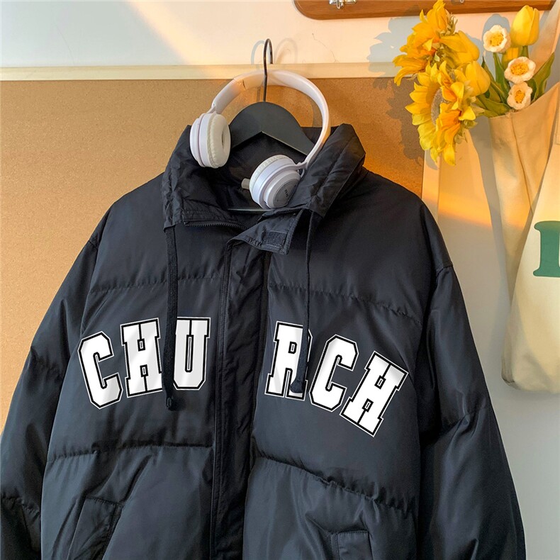 地毯23新款冬季时尚百搭印花立领加厚羽绒服外套YR230P195控258,男装羽绒服,电商A247