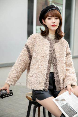 皮毛一体，女装，依卡秀