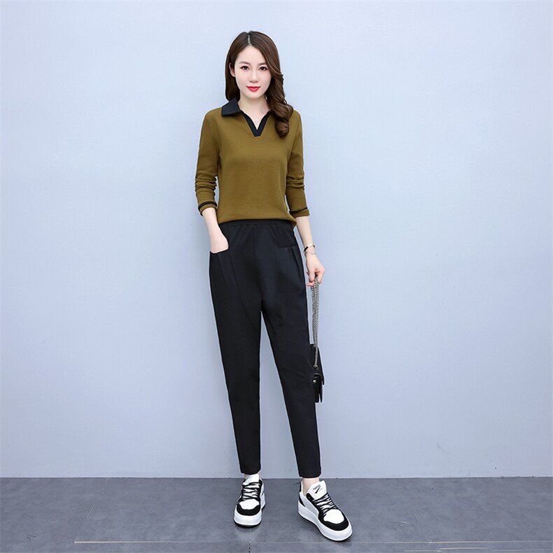 品牌休闲运动套装女2025春季新款减龄洋气妈妈跑步服两件套,女装套装/套裙,梦依杭