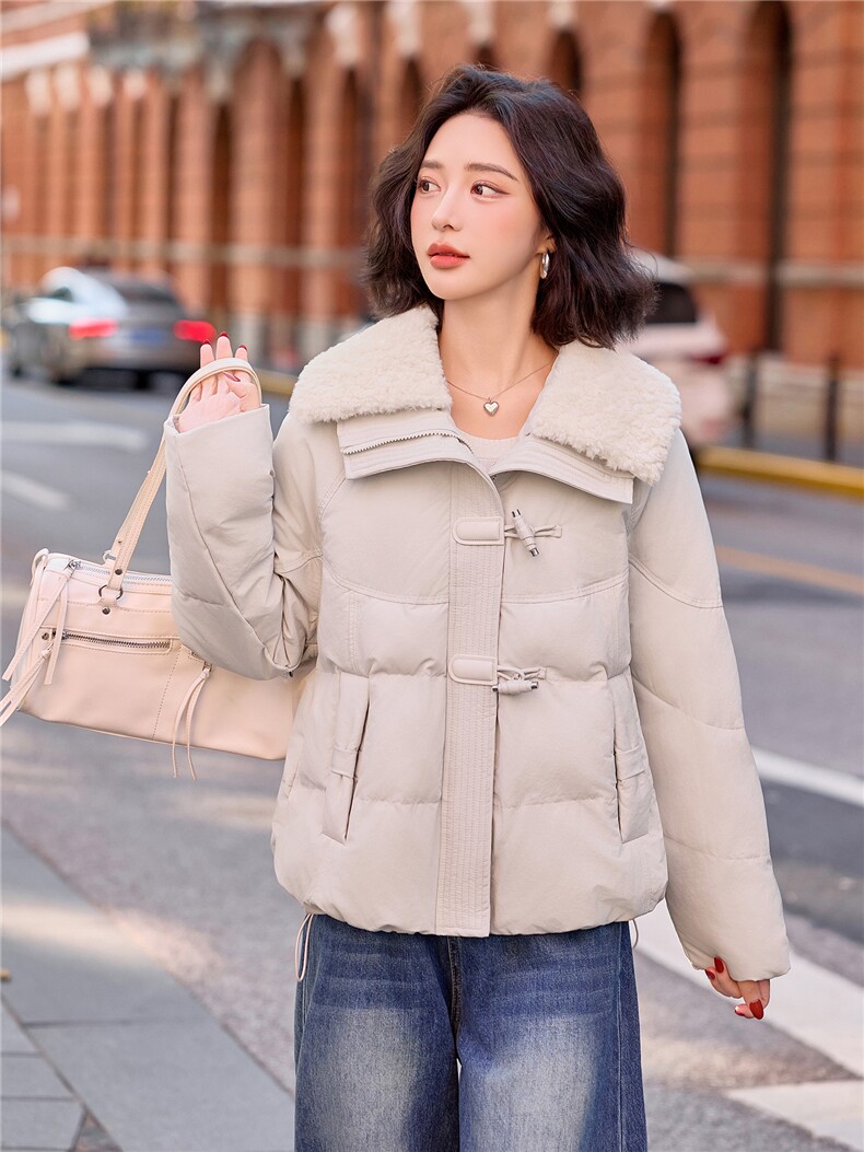 现货2025年冬季新款加厚短款韩版休闲棉衣保暖石墨烯棉衣,女装棉衣/棉服,悦祺