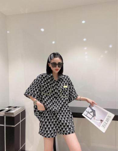 夏装新款字母套装，女装职业装，尚+