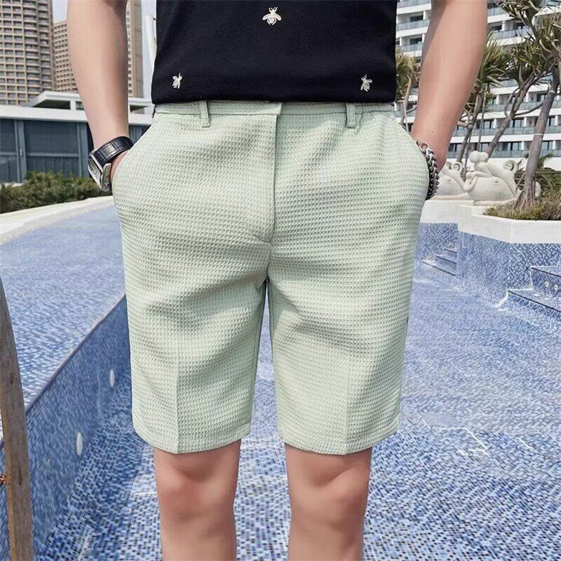 ins无品牌慵懒休闲短裤气质日系文艺新款百搭流行时尚潮流简约,男装牛仔裤,星座218-1（原230）