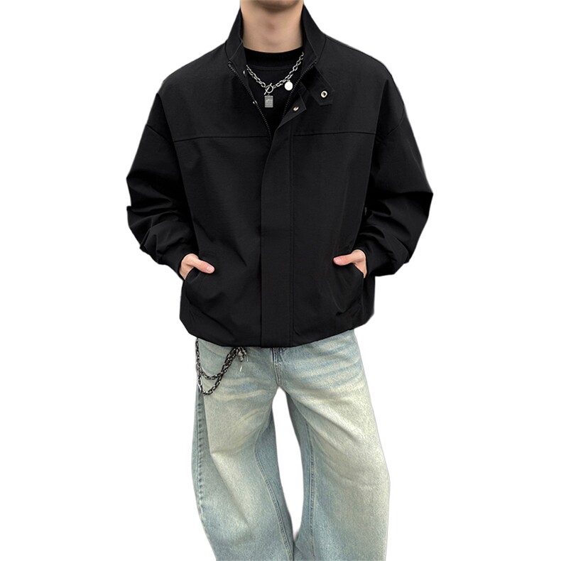 高街工装飞行夹克男秋季立领棒球服外套A436-1805-P75119,男装夹克,电商A436