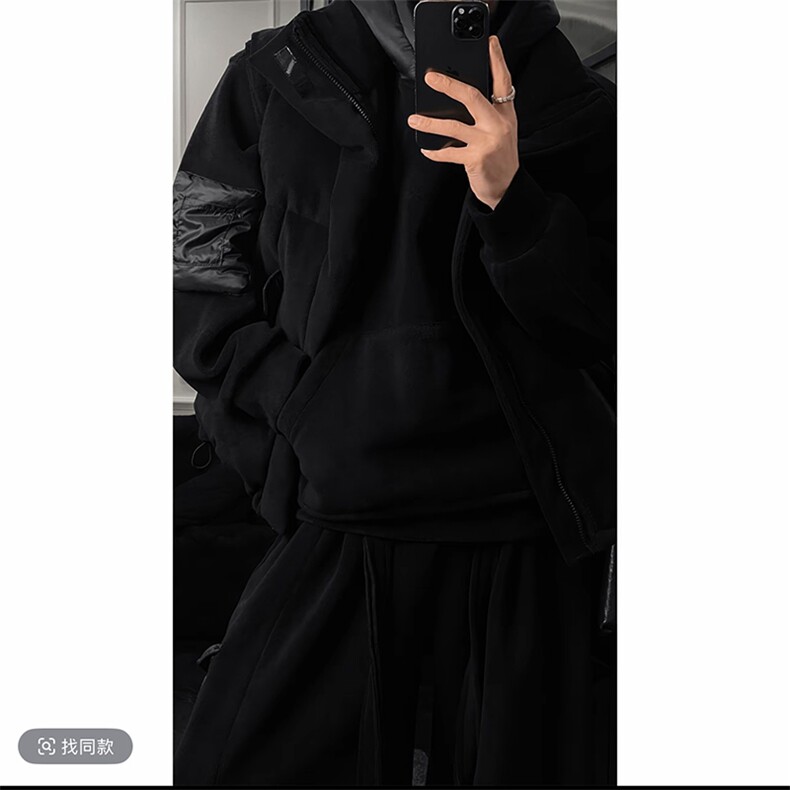 休闲三件套连帽卫衣棉马甲长裤男M359-P98W359-P68K359-P75,女装马甲,电商B267