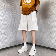 五分裤男女韩版潮流宽松百搭帅2025夏季ins新款休闲短裤K6229-P28，男装休闲裤，星座412-3