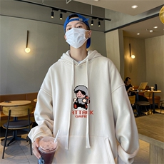 特P32控58！连帽卫衣男帽衫男WYQ24620，男装卫衣，电商B370