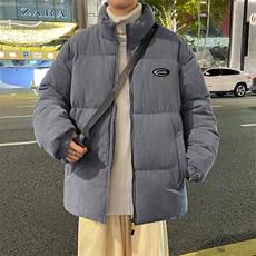 魔术贴可拆换得物二开冬季团体班服外套马甲棉服加厚校服送背包，男装棉衣，星座301D-5(原星座1415）