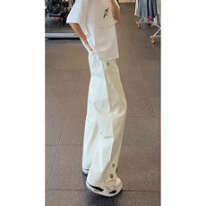 泼墨涂鸦卫裤男秋季新款宽松潮休闲长裤美式潮牌束脚运动裤子潮，男装休闲裤，星座506A