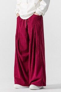 24秋冬 大码日系风灯芯绒哈伦阔腿休闲裤中性男女潮 k273/P70图片