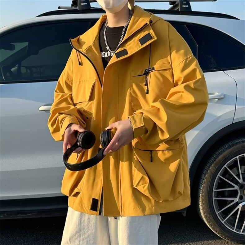 青春流行男春季冲锋衣外套HW16P72,男装夹克,星座1116-2