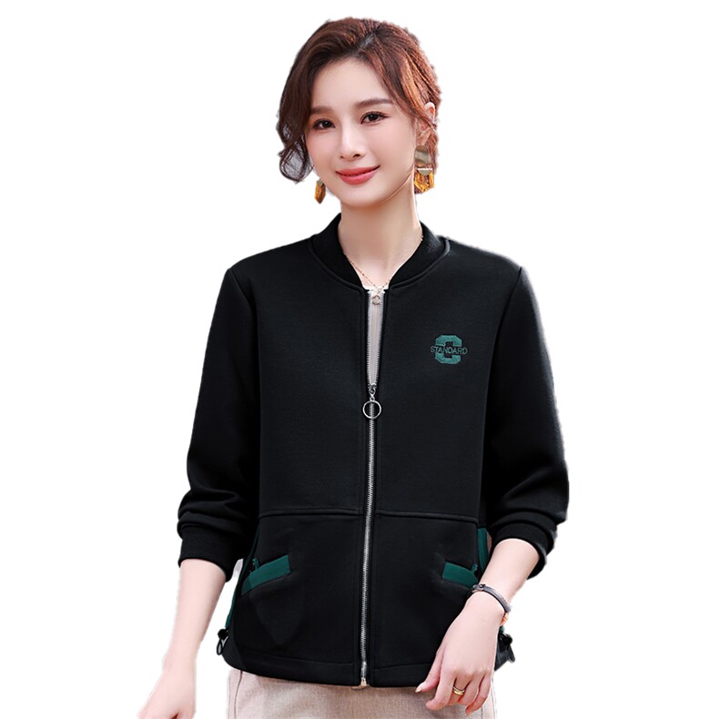 时尚立领短外套秋季新品女装显瘦百搭休闲上衣,女装短外套,梦芯尔