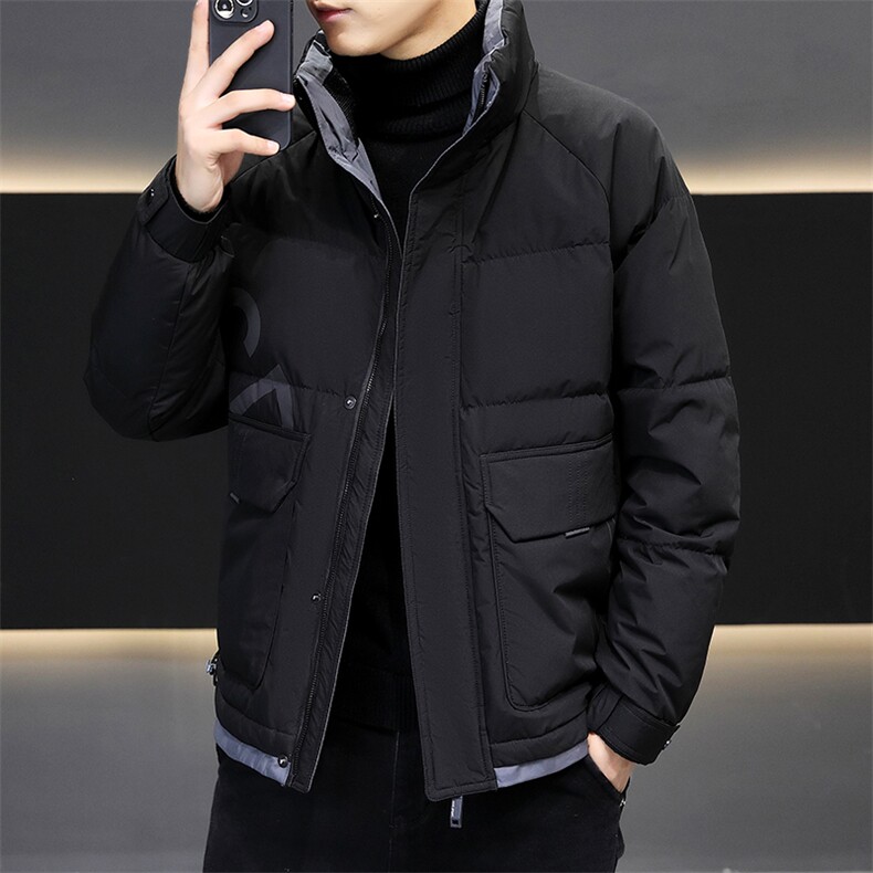 新款立领羽绒服男保暖夹克外套613B-29018-P170,男装夹克,星座613B