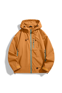 机能冲锋衣情侣外套登山服户外工装连帽小众运动夹克防风7870-P45图片