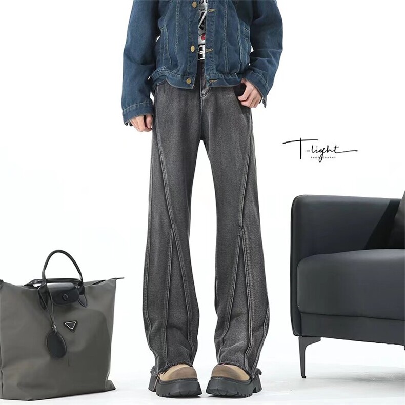 现货。。高街牛仔裤男女修身潮流CC1130-特批P43，男装牛仔裤，星座412-1