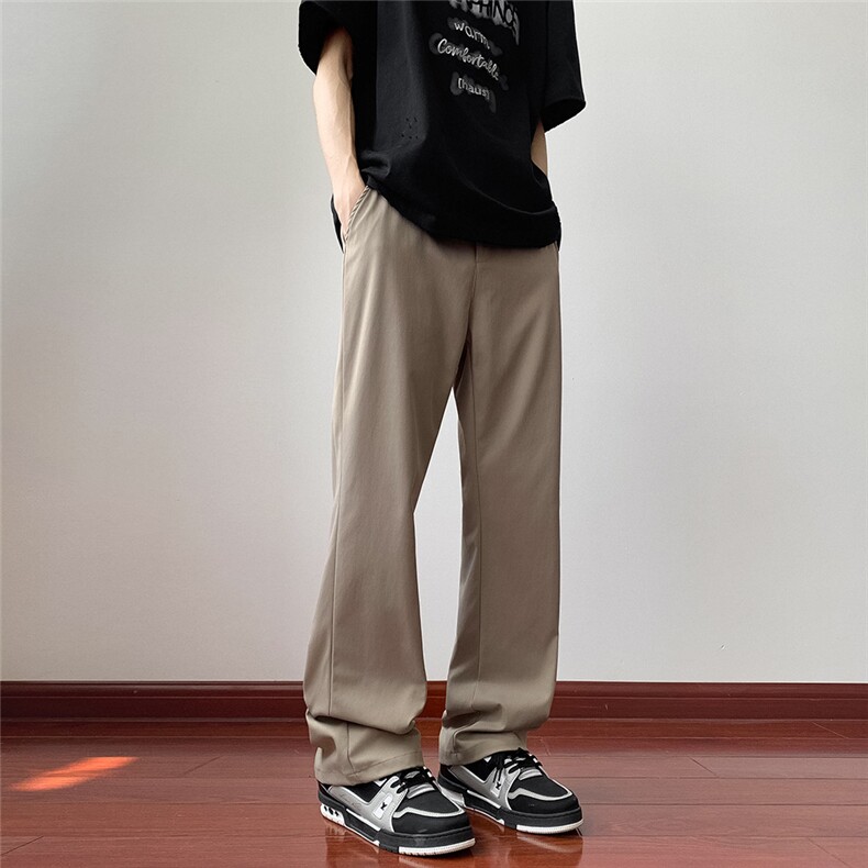2025美式517修身微喇休闲裤薄款Vibe裤子男K6002-特P33,男装休闲裤,电商042
