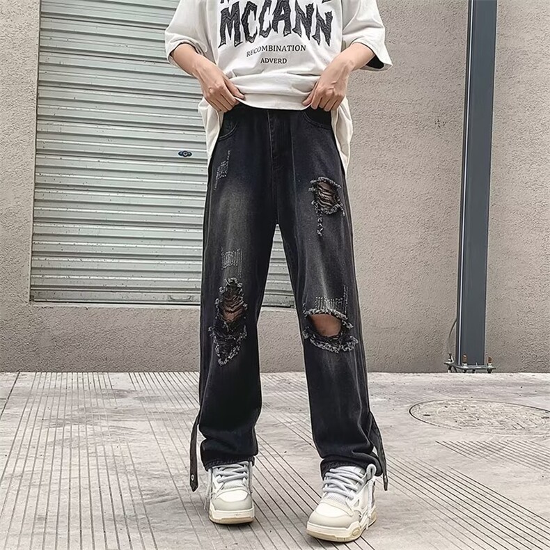 美式牛仔裤男款秋季长裤潮NT772P42,男装牛仔裤,星座1116-2