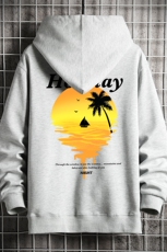 KS21266-P38连帽开衫卫衣男运动外套大码班服网格，男装卫衣，电商A040A