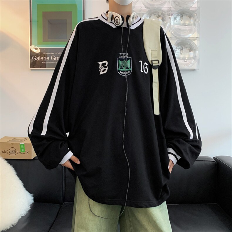 W8131-P352024春季新款美式复古学院风潮牌卫衣宽松潮牌上衣现货,男装卫衣,星座512-4