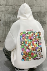 量大优可提供视频2024春新美式连帽卫衣D223A-WY23135-P35，男装卫衣，电商019-1