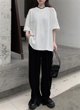 特殊面料手感柔软，款式简约大气，百搭又时尚。，其它，YITI壹题