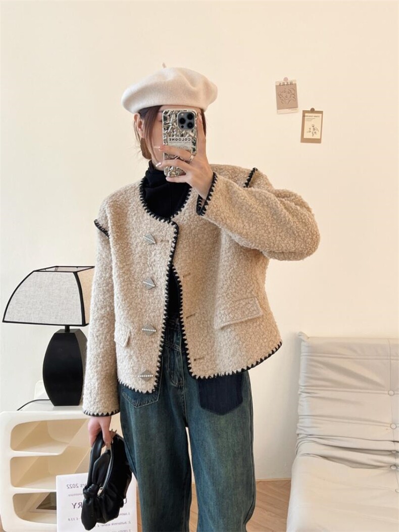 2022颗粒外套小个子穿搭，其它，泰靡(1F)