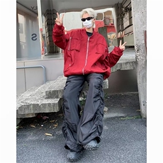 美式复古设计感牛仔外套男春秋季高街痞帅高级感夹克外套，男装夹克，星座716-3