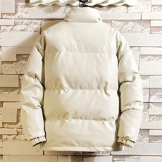 PM51132-P120立领pu皮棉衣男大码面包服男棉服男棉袄男，男装棉衣，电商A040A
