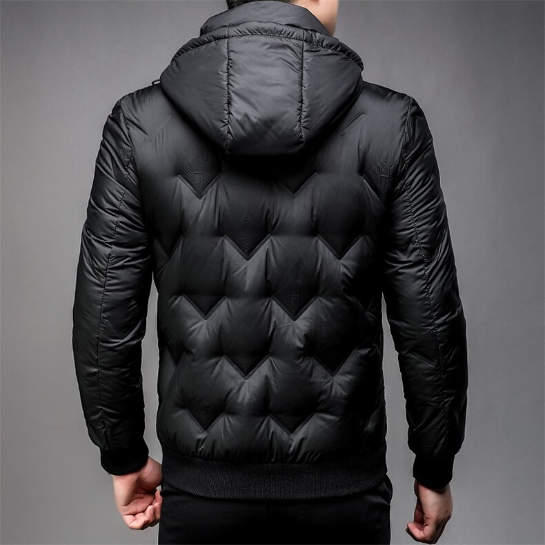羽绒服冬季男装90%白鸭绒羽绒服立领加厚时尚青年外套HP8805-P305,男装羽绒服,星座1105-3