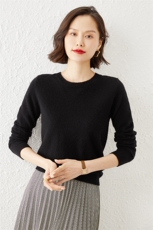 【断码毛衫】加厚衫秋冬圆领针织打底衫修身内搭羊毛衫女毛衣，女装针织衫/毛衣，质第工厂直营店