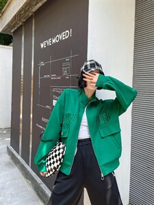 针织外套现货图片