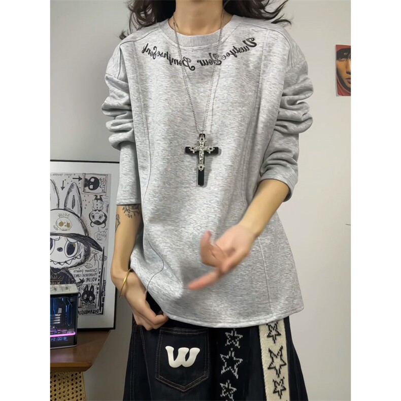 XZ809A/CX603/特P29/控58270克华棉美式印花长袖打底衫卫衣,男装T恤,星座809A(原222-1)