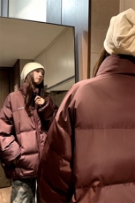 闺蜜冬装2023中性短款面包服棉衣男女情侣冬季棉服外套S279-P108，男装棉衣，电商A233-1