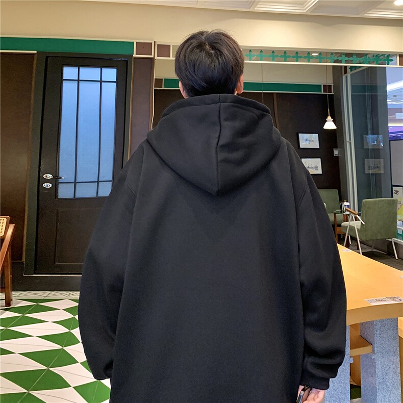 美式全棉400克连帽开衫宽松百搭休闲卫衣同步常规KS502-P50,男装卫衣,星座610B-1