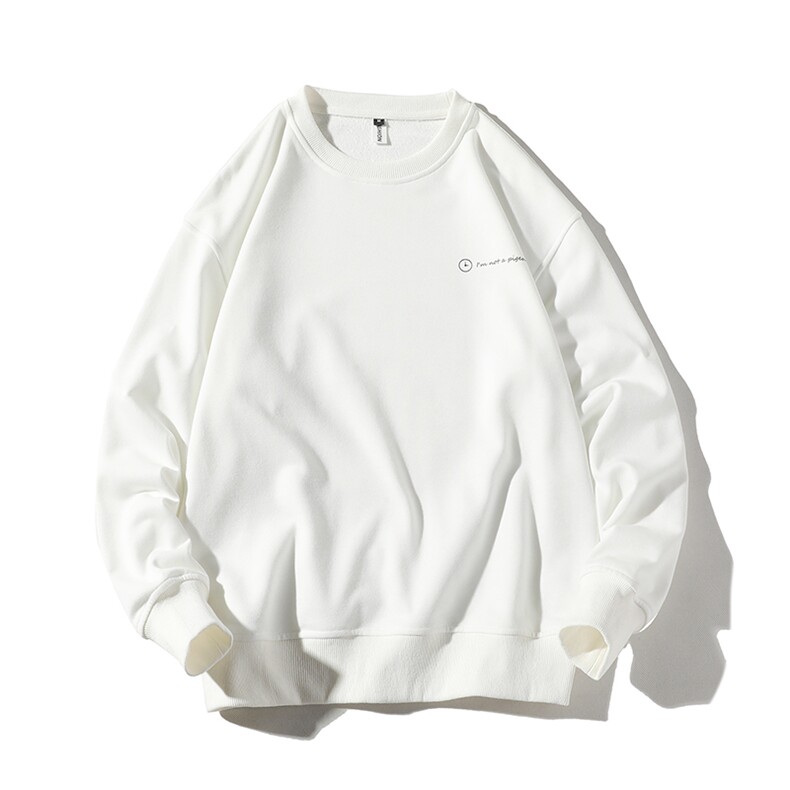 【】A003-HW3071-P40秋装新款时尚卡通印花童趣卫衣白底,男装卫衣,电商A003