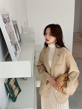 双面羊绒大衣，其它，欧洛佛